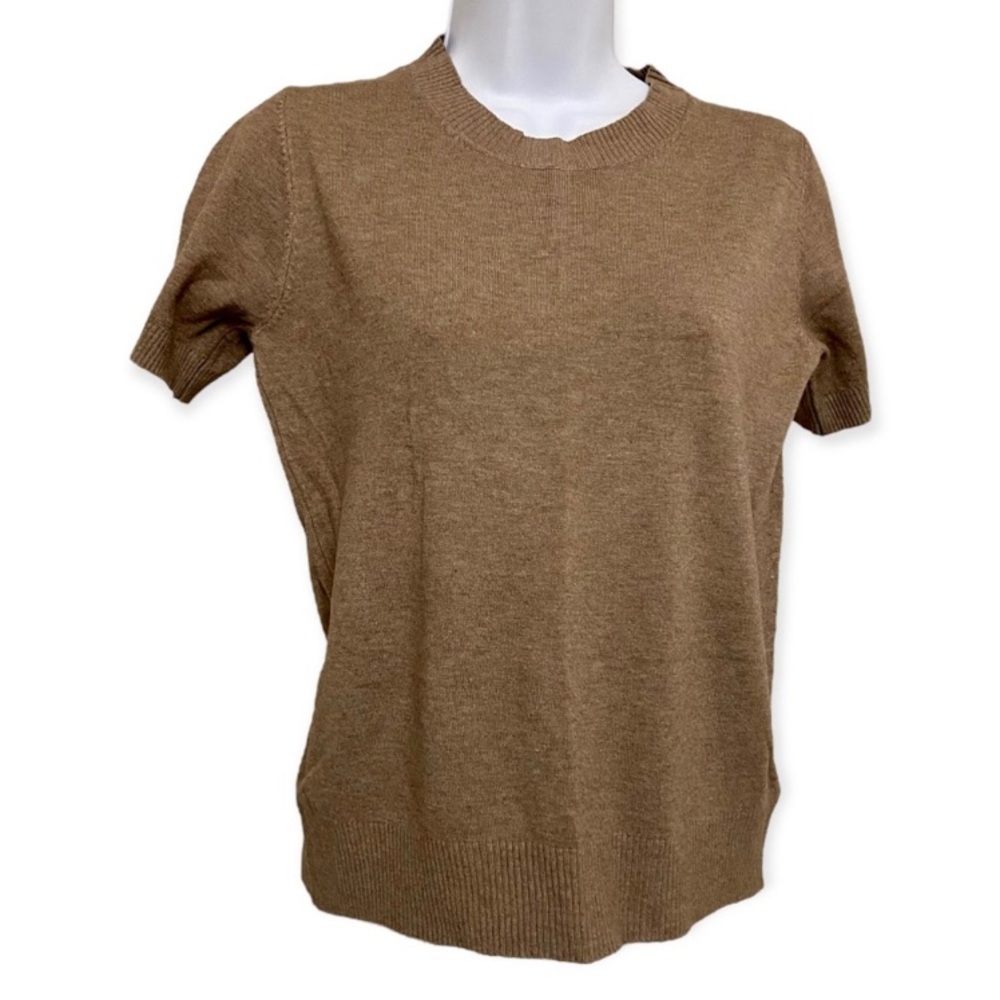LAVIDENCE Short-Sleeve Sweater Size L